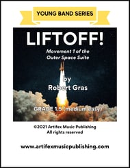 Liftoff! Concert Band sheet music cover Thumbnail